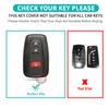 MILD EAST for Toyota Key Fob Cover