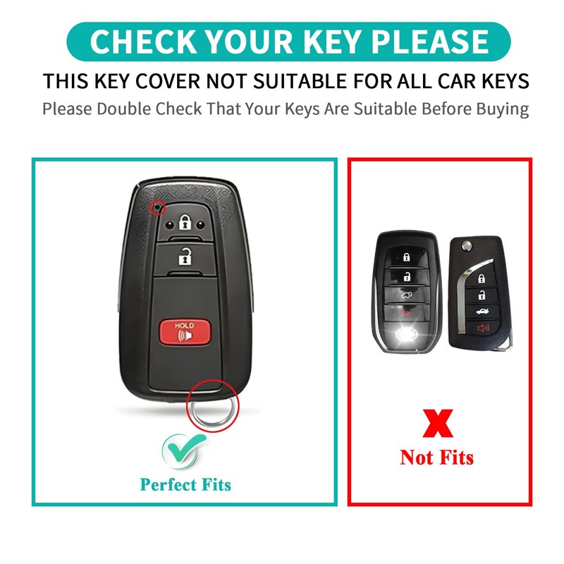 MILD EAST for Toyota Key Fob Cover