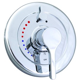 Speakman CPT-3401 Chrome Sentinel Mark II Commercial Diverter Shower Valve Trim Kit in Polished