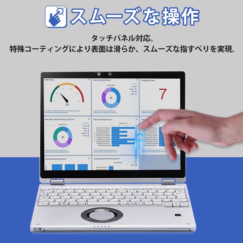 Lifeinnotech Panasonic Let's Note CF-QV1, CF-QV9, CF-QV8 Privacy Filter for