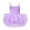 Toddler Girls Tutu Dresses Strap Shiny Tulle Ballet Leotard Ballerina