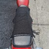 Motorcycle Double Layer Cushion Sunscreen and Waterproof Motorbike Seat Mat