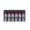 Storacell AA Battery Storage Caddy, Black, Holds 6 Batteries (2