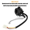 QAZAKY Throttle Housing Start Kill Switch Control Left Right Brake