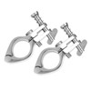 2pcs Steel Boat Hinged Upper Jaw Slide Marine Hardware Fittings