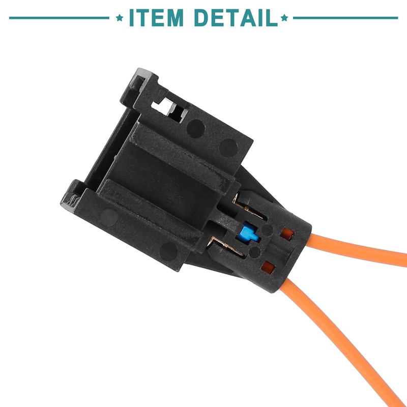 ACROPIX Car Fiber Optic Loop Cable Bypass Connector Female Replacement