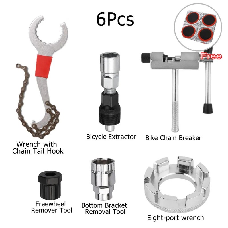 Bicycle Repair Tool Kit for MTB & Road Bikes –