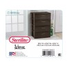 Sterilite 4 DRAWER WIDE WEAVE TOWER Durable Plastic Storage Spacious