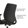 Union & Scale Staples UN59380 Essentials Fabric Task Chair, Black
