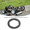 RC Gearbox Gear Black Smooth Rolling Increase Speed 57T Steel