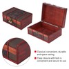 Classical Wooden Jewelry Storage Box Chest Case Holder Organizer with