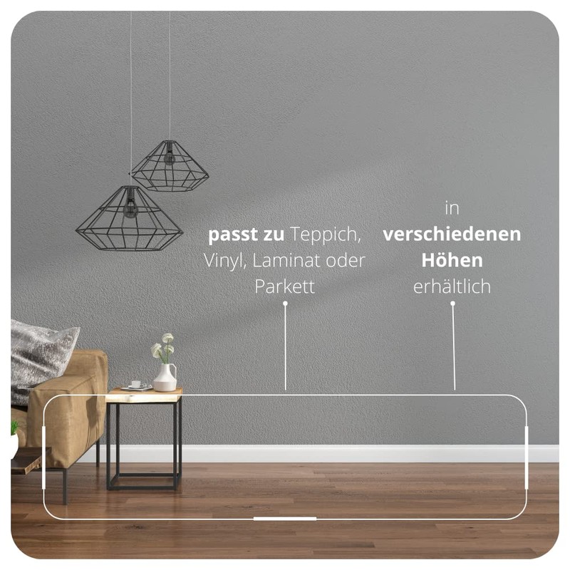 Universal Skirting Board Corner Tower, MDF White (without Bevel), 105