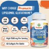 Glutatión Liposomal 2400mg Máxima Absorción (60) Americano