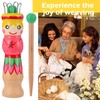 Zvorgath Knitting Tool Kit - 2 Sets Wood Mini Dolls