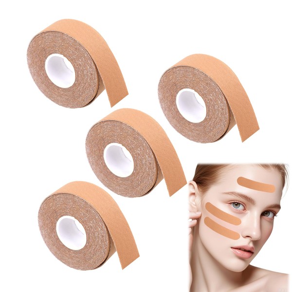 4 Rolls Face Lifting Tape 2.5 cm x 5 m,