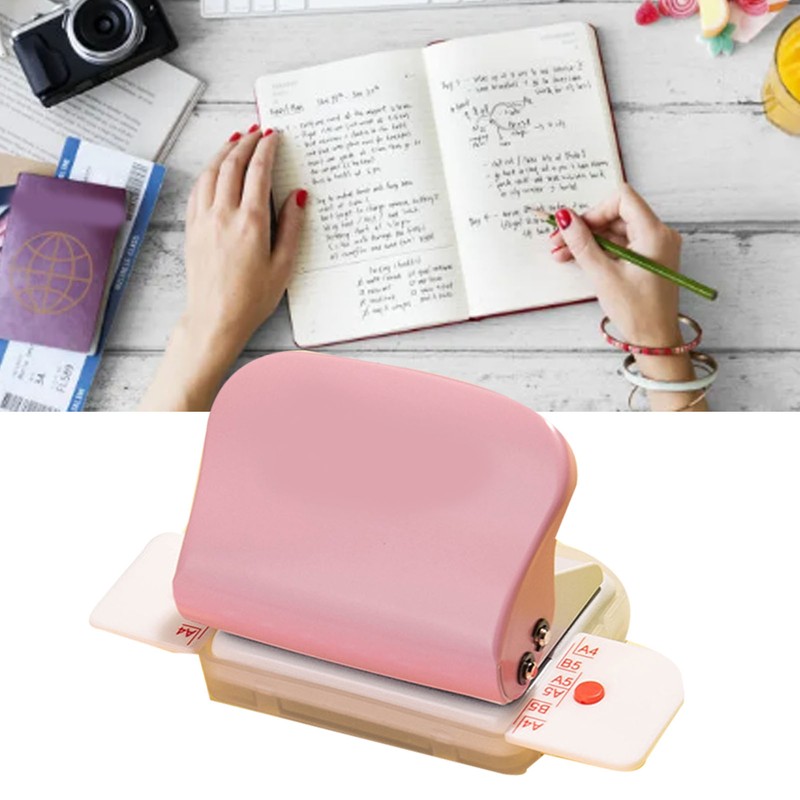 Mini Book Binding Machine Multiple Holes Fast Accurate Manual Coil