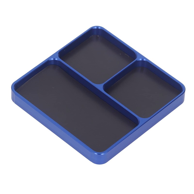 Soldering Tray Skid Resistant, Aluminum Alloy Magnetic Electronic Repair Work