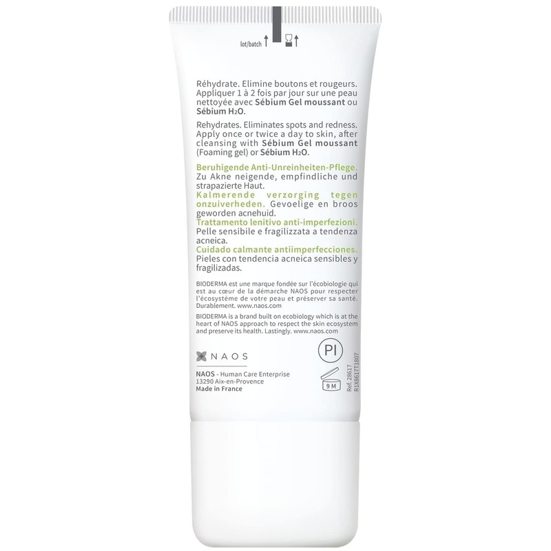 Bioderma Sébium Sensitive Soothing Anti-Blemish Care 30ml