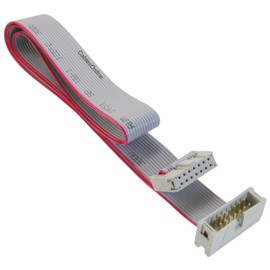 CablesOnline, 24-inches 14-Pin (2x7) 2.54mm-Pitch IDC 10-Wire Flat Ribbon Extension Cable, FR-1424M