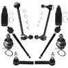 SCITOO 10pcs Front Suspension Kit Outer Inner Tie Rod End