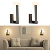 Joosenhouse Modern LED Wall Sconces Up and Down Wall Mount
