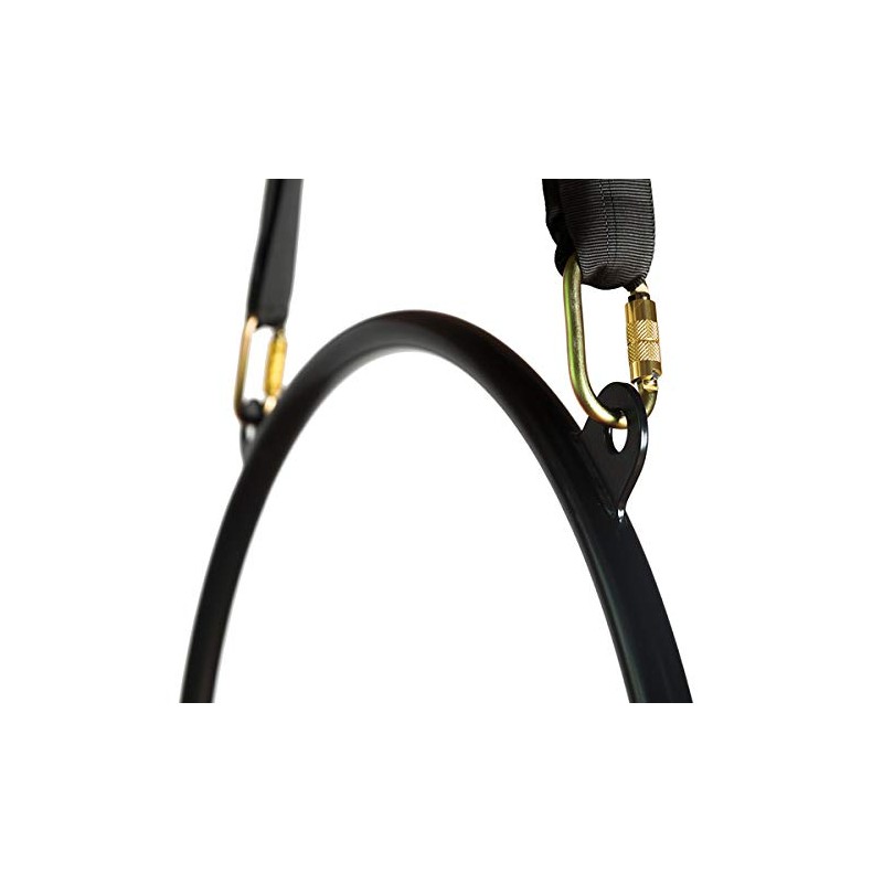 runner deer Black Spanset Round Slings for Aerial Hoop Rigging