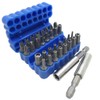 34 Pcs Screwdriver Bit Set with Magnetic Extension Bit Holder,
