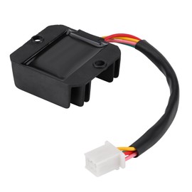 Keenso Motorcycle Voltage Regulator Rectifier with 4 Wires for Motorcycle Boat Motor ATV GY6 50 150cc Scooter
