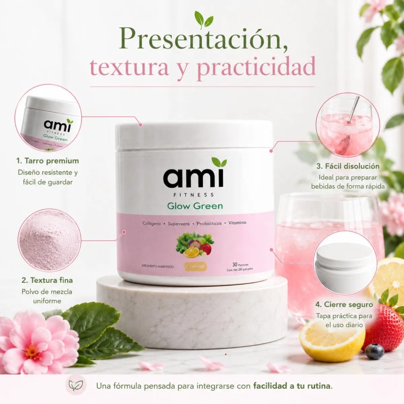 Colágeno En Polvo Para Rutina De Belleza Y Bienestar