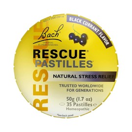 Bach Rescue Blackcurrant Pastilles (50g) - Pack of 2