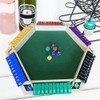 1-6 Players Shut The Box Dice Game, Wooden Board Table