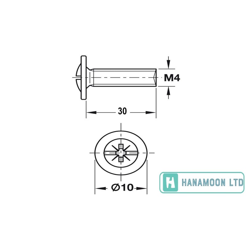 Door Knob Handle M4 Screws for Kitchen, Bedroom, Drawer, Cabinet,