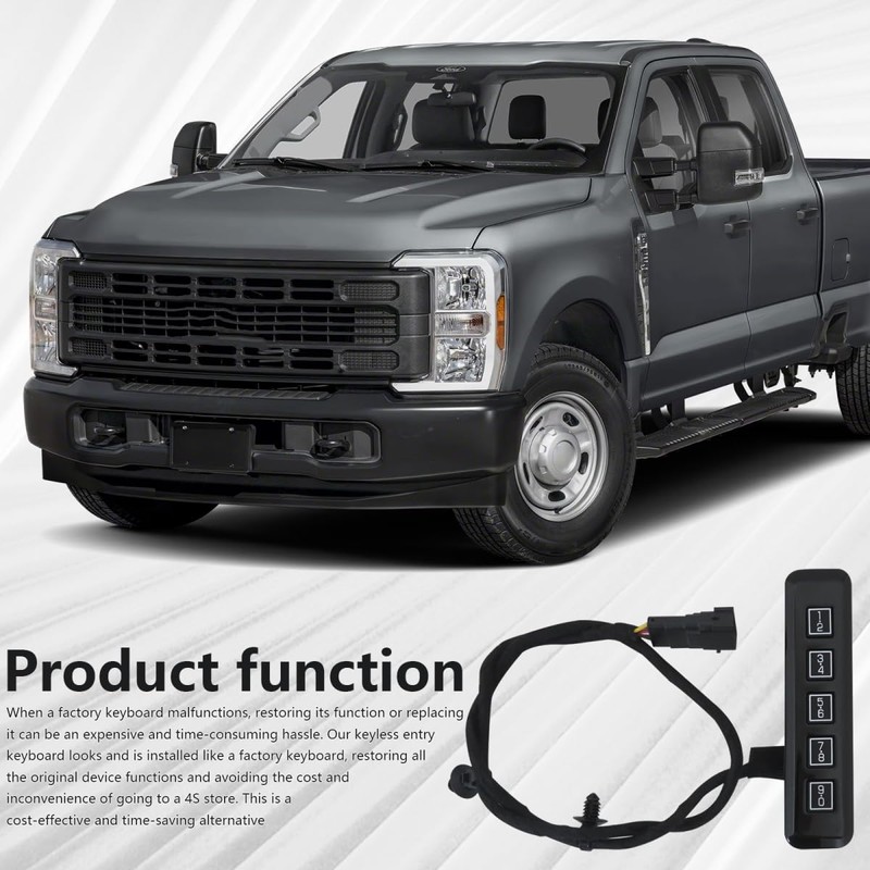 Keyless Entry Keypad Driver Side Left Compatible for 2015 F150