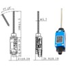 Youmile 3pcs ME-9101 Flexible Coil Spring Rod Momentary Limit Switch