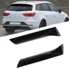 for Seat Leon Mk3 Spoiler 2PCS Rear Window Side Splitter