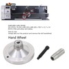 Hand Wheel Crank Handwheel Aluminum Alloy 0‑1mm Scale 80mm Diameter