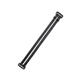 EKIND Face Lift Band with Clip Adjustable Strap with Hairpin Thin Face Belt for Face Sagging and Wrinkles (Double Straps, Black)