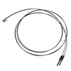 2PCS Fiber Optic Sensor Flat Thin Reflection Optical Fiber Sensor