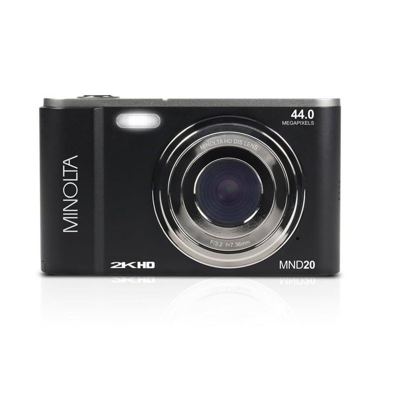 Minolta MND20 44MP Digital Camera – 2.7K Ultra HD Video,