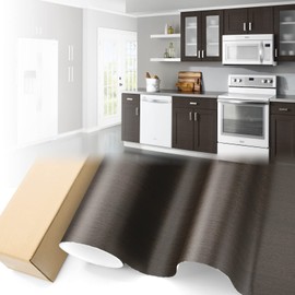 EZAUTOWRAP 1399 Oak Wood Grain Viny Wrap Sticker Decal Car Furniture Cabinet 3MIL - 4"X8" (10cm x 20cm) Sample