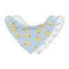 LÄSSIG Baby Bib Neckerchief Triangle Scarf Set of 2 Organic