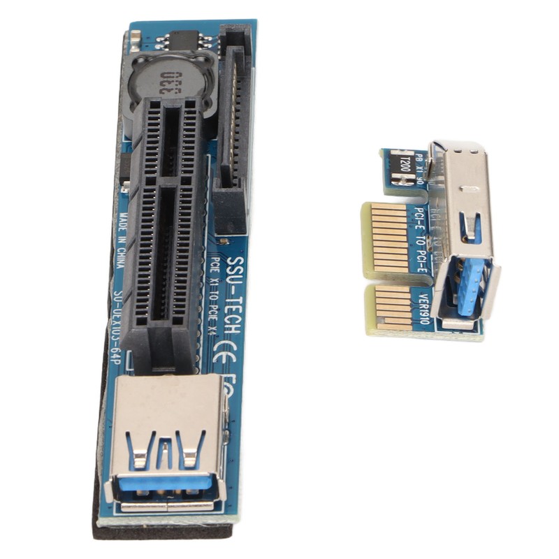 PCIE Extension Cable Integrated Power Supply Gold Plated Contacts Fine