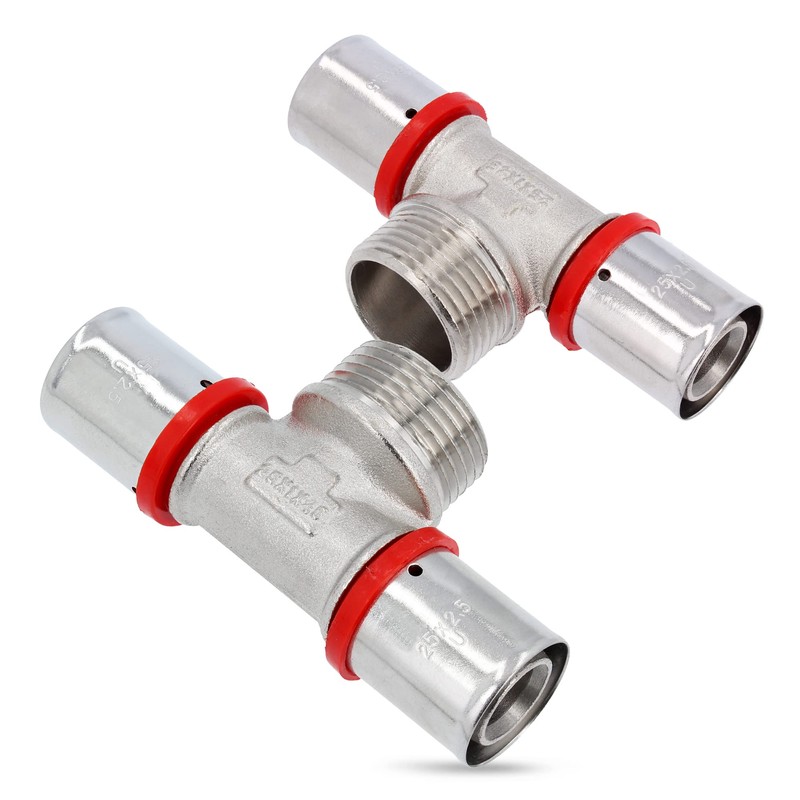 T-Piece PEX Press Fitting 25 x 1 Inch x 25