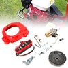 Electric Starter Motor Kit,Electric Start Kit Flywheel Starter Motor Engine