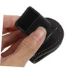 SAFIGLE Ergonomic Leather Chalk Holder for Pool Cues Durable Billiard