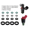 HaeKap 4 Pack Fuel Injector O Rings Seals Fuel Injector