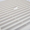 Airflow Grid Vent with Vents, White