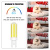 TZHILAN G9 LED Bulb 80w 60w Halogen Equivalent Dimmable, 6300K