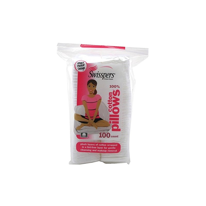 Swisspers Premium Squares Pillows, 100 Count