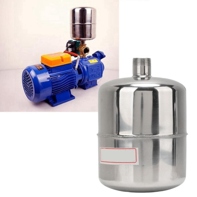 Tgoon Pressure Tank, Stainless Steel 2L Pressure Tank Easy Installation